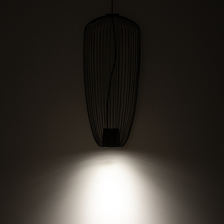 Lampa wisząca PUMPKIN S szer. 27cm GU10 | szary 11243