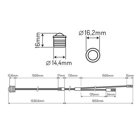 Kanałowy czujnik channel Sensor PIR