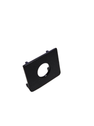 Zaślepka końcowa typ A z otworem | czarna