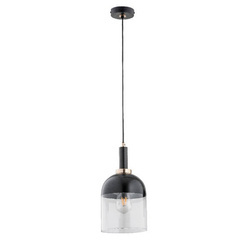 Stylowa lampa wisząca VENTO E27 wys. 90cm | czarny
