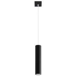 Lampa Wisząca LAGOS 1 Czarna stal, GU10, 40W, SL.0327