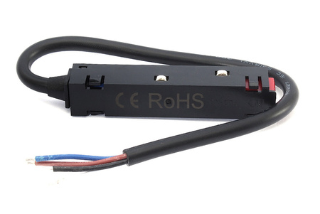 Końcówka zasilająca do szyn magnetycznych 48V | czarny