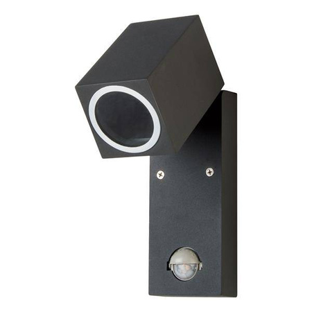 Lampa z czujnikiem ruchu QUAZAR 15 LX czarna