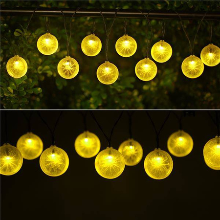 Dekoracyjne oświetlenie LED WARM WHITE LEMON