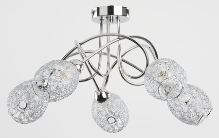 Lampa sufitowa ALFA VERA CHROM 5xE14 54cm | 17845