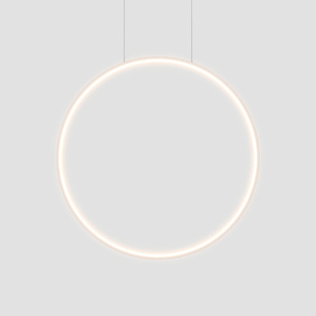 Lampa wisząca MIRROR, duża, biała, 50W LED, barwa ciepła 3000K, IP44