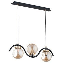 Lampa wisząca ALFA KORDA ZŁOTA 3xE14 60cm | 62154
