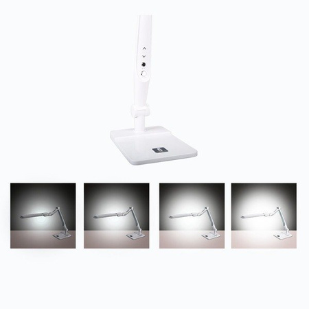 Lampa biurkowa kreślarska TAVOLO LED 9W | biały
