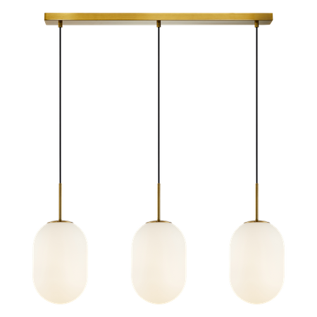 Lampa wisząca ALIAS GOLD 3xE14