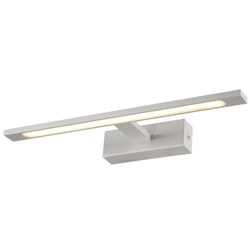 Biały kinkiet nad lustro ISLA 41cm