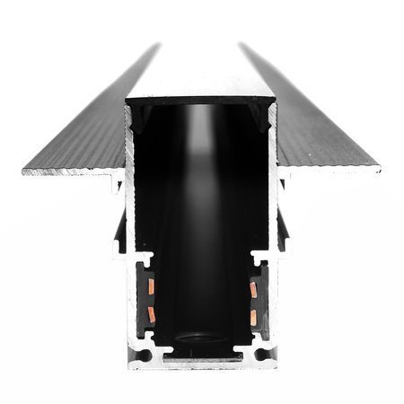 Szyna podtynkowa LED DOMENO niskonapięciowa LL-20D 200cm | czarna