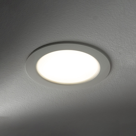 Lampa wpuszczana MYKONOS LED szer. 11,5cm 6W barwa neutralna 4000K | biały 10536