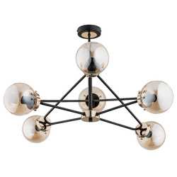 Lampa sufitowa ALFA SAGITO MOSIĄDZ 6xE14 60cm | 25626