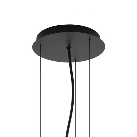 Lampa wisząca SATELLITE M śr. 58cm 7xE27 | czarny 11230