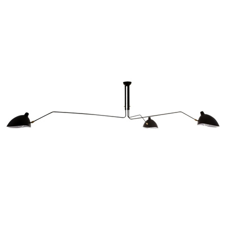 Stylowa lampa wisząca FABIO E27 60W wys. 102cm | zloty