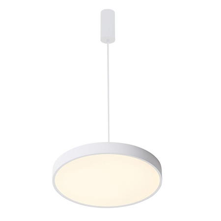 Lampa wisząca Italux ORBITAL śr. 40cm 30W LED ciepła biel 3000K | biały