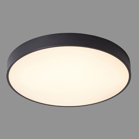 Plafon Italux ORBITAL śr. 60cm 60W LED ciepła biel 3000K | czarny