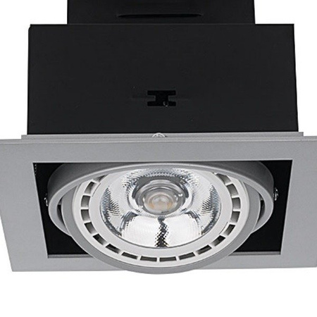 Lampa wpuszczana DOWNLIGHT SILVER ES111 9573