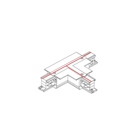 Łącznik T podtynkowy CTLS RECESSED POWER T CONNECTOR RIGHT 2 T-R2 8682 prawy czarny