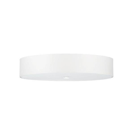 Lampa sufitowa SKALA SL.0811, 70cm, biała, 6x60W E27