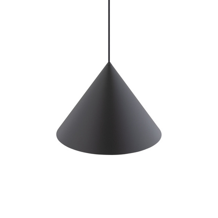 Lampa wisząca ZENITH M UMBRA GRAY śr. 35cm GU10 | ciemnoszary