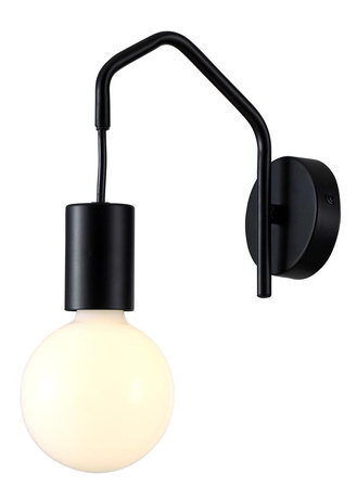 Kinkiet BASSO 21-70999 czarny matowy 1x40W E27