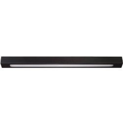 Lampa sufitowa plafon FUTURA STEEL LUX 12W 66cm neutralna 4000K | czarny