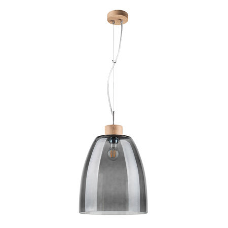 Klosz E27 Szkło Dymione G1553 średnica 30cm