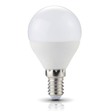 Żarówka LED E14 7W ciepła kulka G45