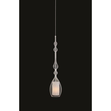 Lampa wisząca druciana zwis nowoczesna ABI M czarny śr. 40cm 8866