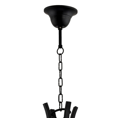 Nowoczesna lampa sufitowa SMITH IV czarny śr. 68cm