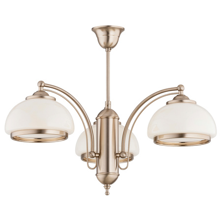 Lampa sufitowa ALFA LORD ZŁOTA 3xE27 64cm | 10443