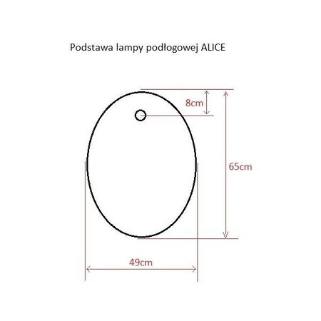 Lampa stojąca podłogowa ALICE Gold 4963 4963