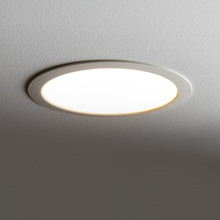 Lampa wpuszczana MYKONOS LED szer. 22cm 24W barwa ciepła 3000K | biały 10544