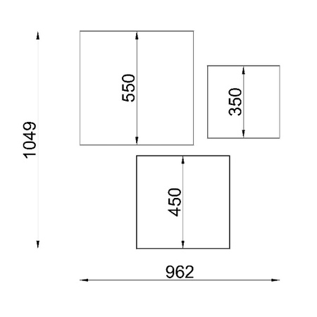 Plafon Sollux HORUS 45 Lampa sufitowa PVC, Stal, czarny 3 x15W LED, SL.0139