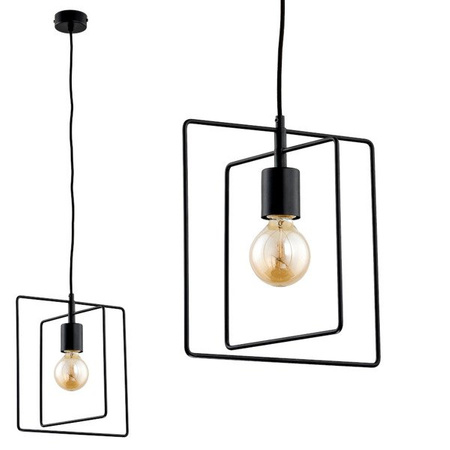 Lampa kwadraty 3D CARVI SQUARE II 30cm