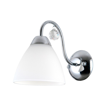 Klasyczny kinkiet Lugano WL-5643-1 | Chrom