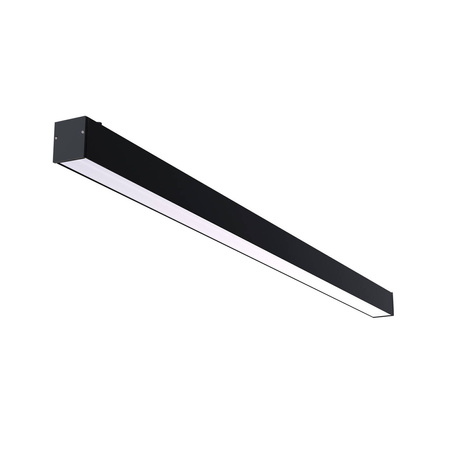 Lampa sufitowa OFFICE PRO LED 150cm 40W barwa ciepła 3000K | czarny