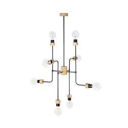 BRITOP lampa wisząca 8 punktowa MONTIX dąb olejowany 9244874 9244874