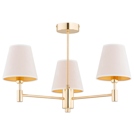 Lampa sufitowa ALFA ASTRIT ZŁOTA 3xE14 61cm | 28723