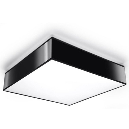 Plafon Sollux HORUS 45 Lampa sufitowa PVC, Stal, czarny 3 x15W LED, SL.0139