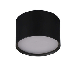 Oprawa natynkowa KENDAL, czarna, 6W LED, barwa zmienna 3000K-4000K-6000K, IP54