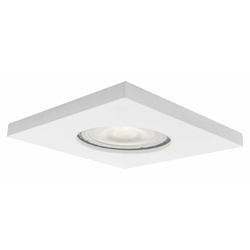 Oprawa wpuszczana kwadratowa LAGOS, biała, 1x50W GU10, IP65
