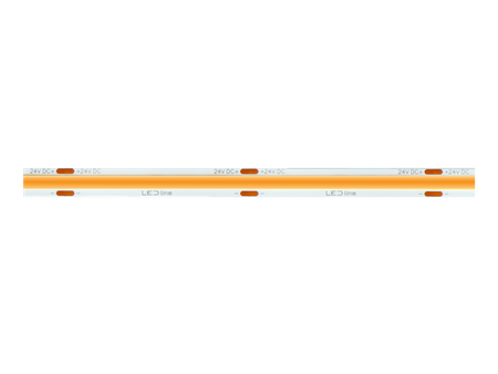 Taśma LED COB 320chip/m 24V 2700K 8W/m rolka 5m | biała ciepła