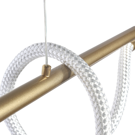 Lampa wisząca Serpente DDXZ003 SPLOT 120cm LED 55W CCT + pilot | złoty