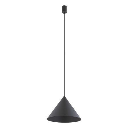 Lampa wisząca ZENITH M UMBRA GRAY śr. 35cm GU10 | ciemnoszary