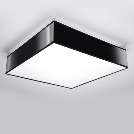 Plafon Sollux HORUS 45 Lampa sufitowa PVC, Stal, czarny 3 x15W LED, SL.0139
