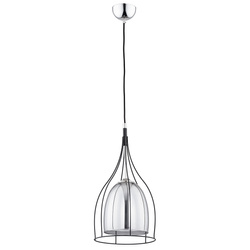 Lampa wisząca ALFA VITRO MIRROR CHROM 1xE27 23cm | 60564