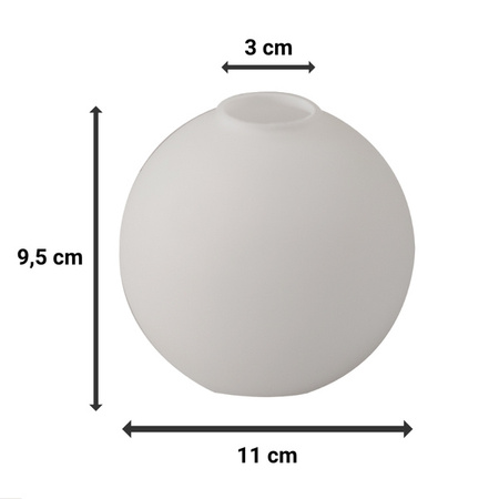 Klosz 80347 do lampy PABLO / BUENA kulka opal 110