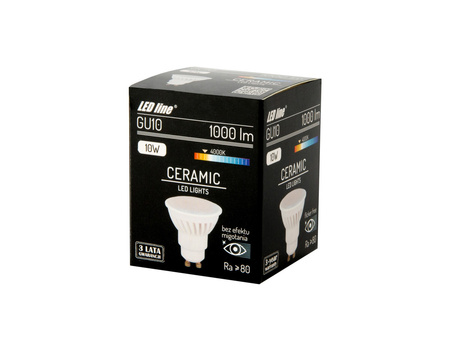 LED line® GU10 10W 4000K 1000lm 170-250V